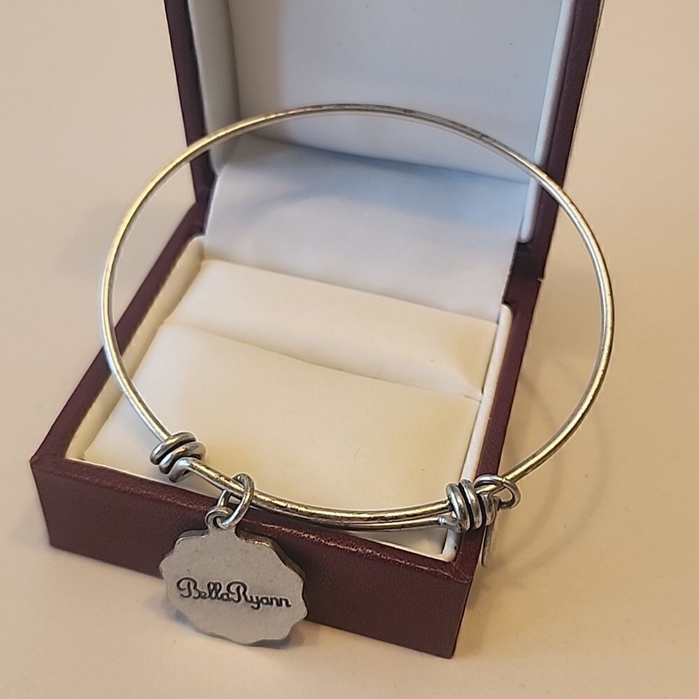 Bella Ryann P Charm Initial Bracelet - Picture 3 of 3